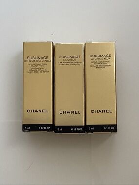 CHANEL Sublimage Skincare Set Gold